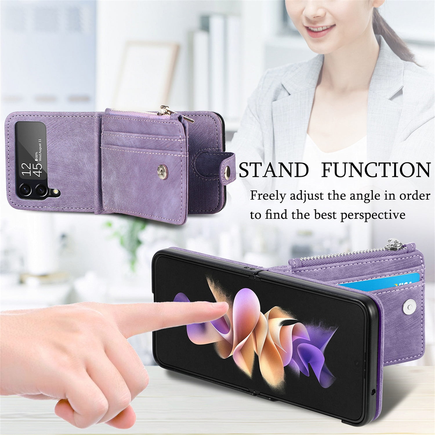Healvaluefit Phone Holster for Samsung Galaxy Z Flip 3 5G, India | Ubuy